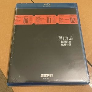 New sealed ESPN 30 for 30 episodes 1-30 blue ray dvd